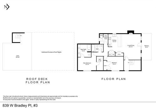 839 Bradley Pl, Chicago IL 60613-5609 exterior