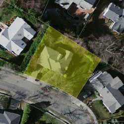 95 Cross Hill Rd, Newton MA 02459-3120 aerial view