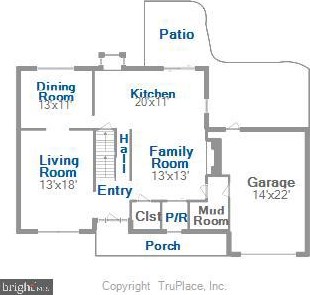 11706 Enid Dr, Rockville MD 20854-3454 exterior