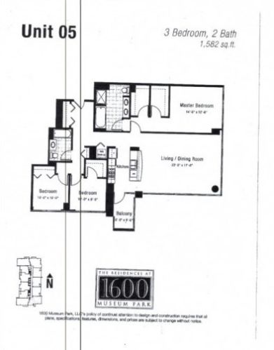 1629 Prairie Ave, Chicago IL  60616-4403 exterior