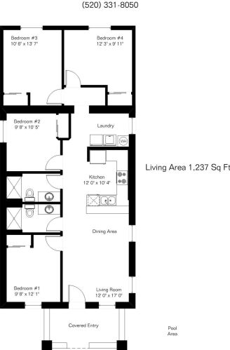 1100 9th St, Tucson AZ  85719-5439 exterior