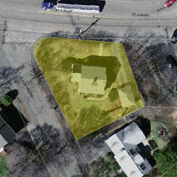 838 Boylston St, Newton MA 02461-1530 aerial view