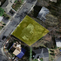 34 Dorcar Rd, Newton MA  02459 aerial view