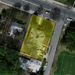 450 Crafts St, Newton MA  02465-1703 aerial view