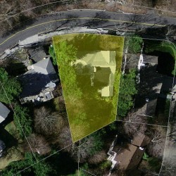 48 Greenwood St, Newton MA 02459-2706 aerial view