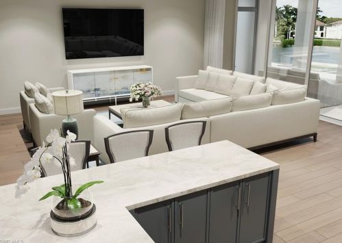 3163 Gin Ln, Naples FL 34102-7817 exterior