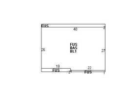 21 Albemarle Rd, Newton MA 02460-1105 floor plan