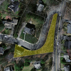209 Collins Rd, Newton MA 02468-2237 aerial view