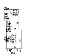 371 Cherry St, Newton MA  02465-1831 floor plan