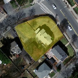 161 Waltham St, Newton MA 02465-1334 aerial view