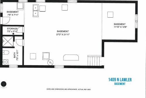 1409 Lawler Ave, Chicago IL 60630-1628 exterior