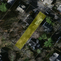 50 Bennington St, Newton MA  02458-1949 aerial view