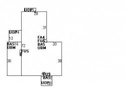 315 Waverley Ave, Newton MA 02458-2713 floor plan