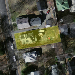 18 Bowdoin St, Newton MA 02461-1414 aerial view