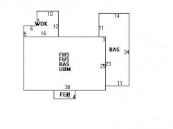 887 Commonwealth Ave, Newton MA 02459-1036 floor plan