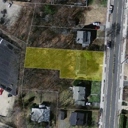 171 Winchester St, Newton MA  02461-2129 aerial view