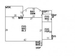 122 Fessenden St, Newton MA  02460-1132 floor plan