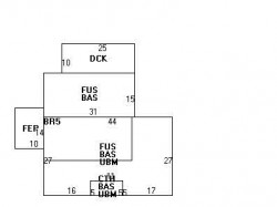 32 Stanley Rd, Newton MA  02468-2338 floor plan