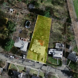 65 Kenilworth St, Newton MA  02458-2705 aerial view