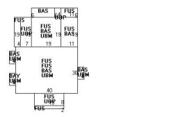 17 Central Ave, Newton MA 02460-1706 floor plan