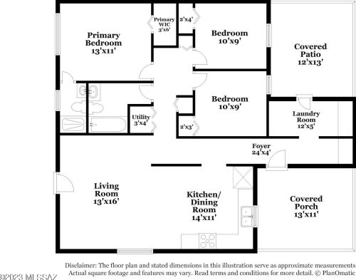 6974 45th St, Tucson AZ  85730-2303 exterior