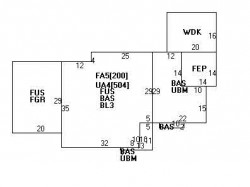 128 Gordon Rd, Newton MA 02468-1227 floor plan