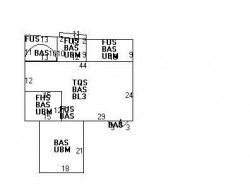 77 Arnold Rd, Newton MA 02459-3135 floor plan