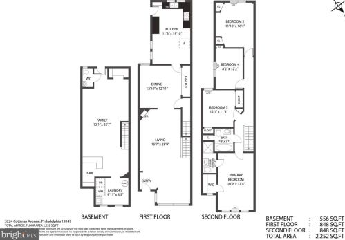 3224 Cottman Ave, Philadelphia PA 19149-1605 exterior