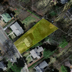 1304 Walnut St, Newton MA  02461-1844 aerial view