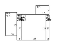84 Parker Ave, Newton MA  02461-1815 floor plan