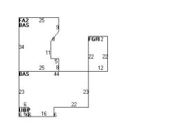 227 Wiswall Rd, Newton MA 02459-3531 floor plan