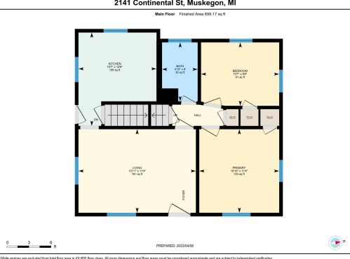 2141 Continental St, Meskegon MI  49444-1213 exterior