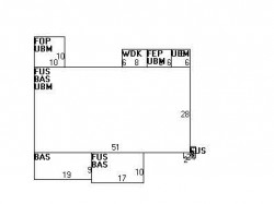 121 Dorset Rd, Newton MA 02468-1454 floor plan
