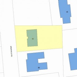 62 Brierfield Rd, Newton MA  02461-2131 plot plan