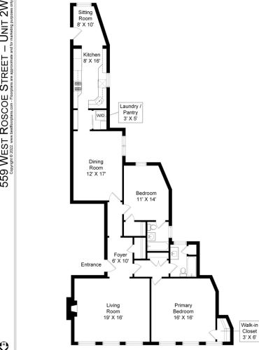 559 Roscoe St, Chicago IL  60657-3518 exterior