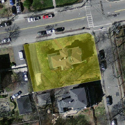 87 Bowdoin St, Newton MA 02461-1538 aerial view