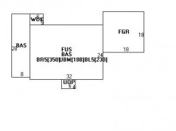 73 Brookline St, Newton MA  02467 floor plan
