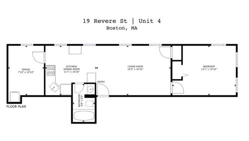 19 Revere St, Boston MA  exterior