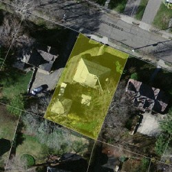 22 Converse Ave, Newton MA 02458-2504 aerial view