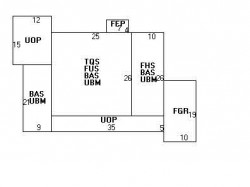 154 Mill St, Newton MA 02459-1022 floor plan