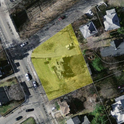 40 Cypress St, Newton MA  02459-2204 aerial view