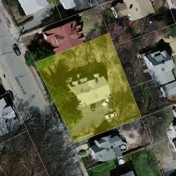 20 Circuit Ave, Newton MA 02461-1603 aerial view