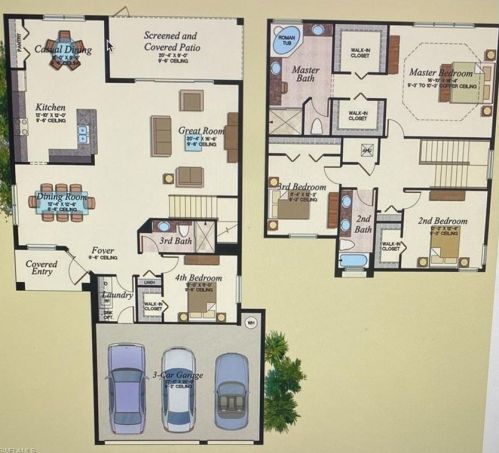 6597 Marbella Dr, Naples FL  34105-5053 exterior