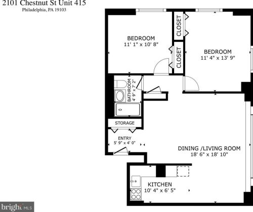 2101 Chestnut St, Philadelphia PA  19103-3197 exterior