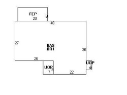 142 Cornell St, Newton MA 02462-1309 floor plan