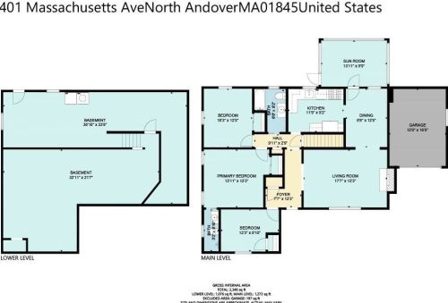 401 Massachusetts Ave, North Andover MA 01845-4340 exterior