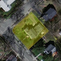 94 Prospect St, Newton MA 02465-2339 aerial view