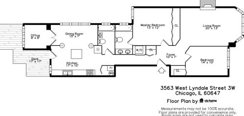 3563 Lyndale St, Chicago IL  60647-3531 exterior