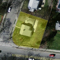 5 Fessenden St, Newton MA  02460-1117 aerial view