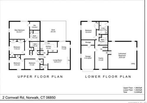 2 Cornwall Rd, Norwalk CT 06850-1807 exterior